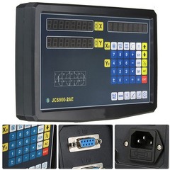 12″&40″ TTL Linear Scales 2Axis Digital Readout Kit DRO Display Bridgeport Mill