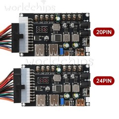 20/24Pin ATX Power Adapter Board Desktop Chassis ATX Power Supply Breakout Board