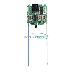 4S 16.8V 30A 18650 Li-ion Battery Protection Board BMS Dual MOS for Power Tools