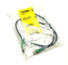 Phoenix Contact SAC-3P-M 8MS/0,6-PUR/M 8FS Double Ended Cordset 3-Pos. 1681910