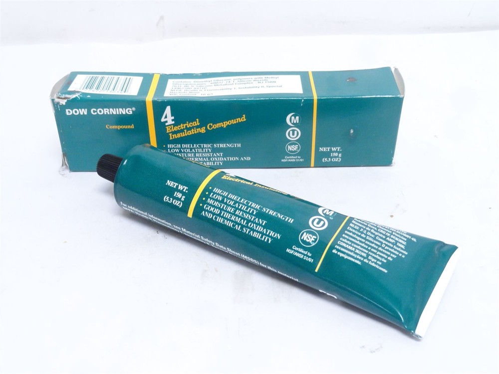 249413 New In Box; Dupont Corning 4 Electrical Insulating Compound; 150g