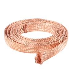 Copper/Tin Plated Braid Cable Bare Ground Lead 2.5-120mm² Made Shielding Sleeve