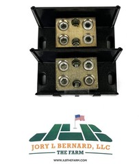 BURNDY, BDA-22-350, LOT OF 2, VERSI-POLE POWER DISTRIBUTION BLOCK, 600V, NEW