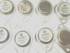 LOT OF 2 MJ901 SILICON POWER DARLINGTONT PNP 80V 10A BY ON