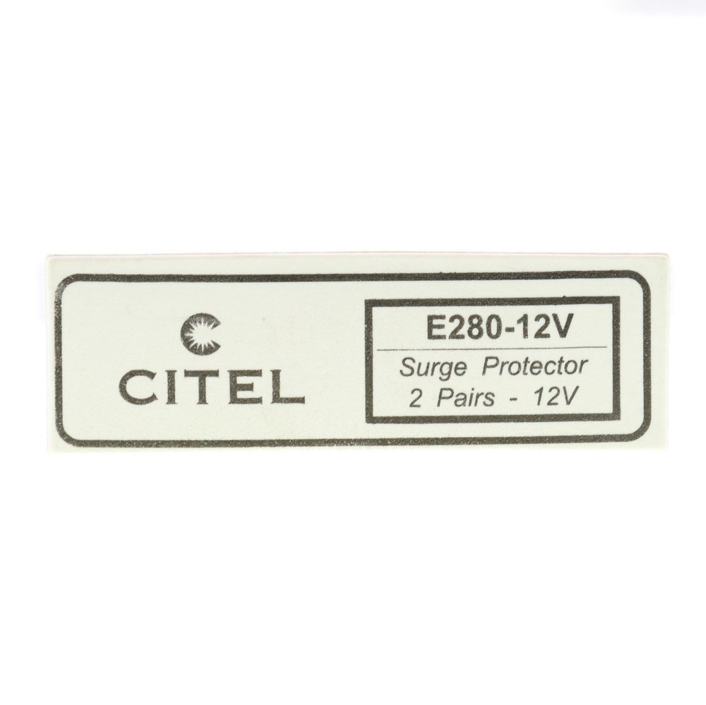 CITEL E280-12V ISOLATED LOOP SURGE PROTECTOR SPD, PIN MOUNT, 12V
