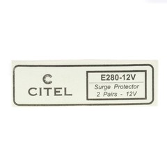 CITEL E280-12V ISOLATED LOOP SURGE PROTECTOR SPD, PIN MOUNT, 12V