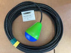 CONERY, 2902-B8S2 FLOAT SWITCH W/GOLD CONTACTS, 50′ CABLE, MAKE OFFER!