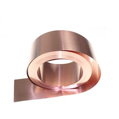 5mm-300mm Width 99.9% Copper Sheet Roll Metal Foil Plate 0.07mm-0.2mm Thick