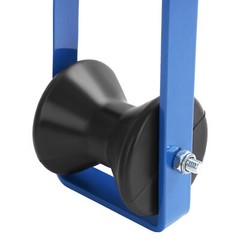 For Universal 4PCS 3 inch Blue Steel Cable Roller Up to 3″ Diameter