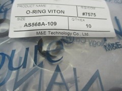 10 Nanopure AS568A-109 O-Ring Seal Compound 7575, Oring 2-109 451527