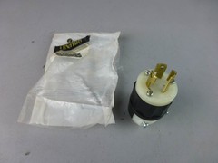 Leviton 4770-C Plug, 15A – NEW Surplus!