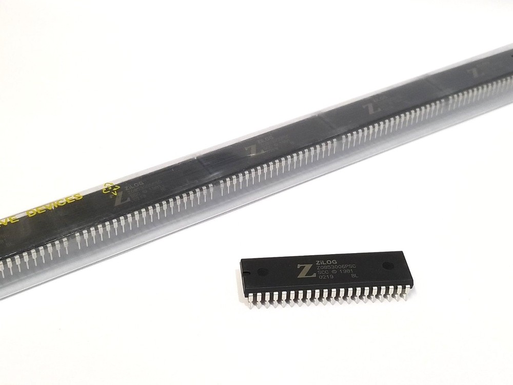 LOT OF 10 – Z0853006PSC Z8530A Z80-SCC ZILOG 1987+ 40-PIN DIP Vintage Very Rare