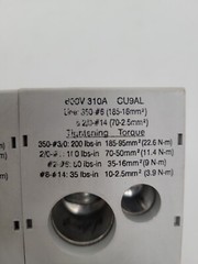 (Lot of 3) WPDB Weidmuller Power Distribution Block 600V 310A – Next Day Option