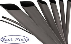 Marine Waterproof Heat Shrink Tubing Glue Adhesive Lined Black or Red 3:1 Ratio