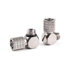 M3-M6 Male Threaded Straight/Elbow Pneumatic Push In Fitting Pipe Tube Connector