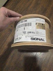 Southwire 300 ft. Tan 24/4 Solid CU CAT5e CMR-CMX Indoor/Outdoor Data Cable