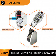 Auto Multi Core Wire Stripping Terminal Machine Cable Wire Stripper 220V 1PH
