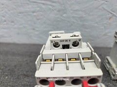 Lot of 2-ALLEN BRADLEY 700S-CF620EJC /A SAFETY RELAY W/ 700-CF310E* /A W/ 100S-F