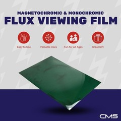 12×12 Green Magnetic Viewing Film for STEM Projects & Research