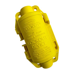 Hubbell HDL Plugout Electrical Plug Lockout Device, for 15-30A Plugs STRD Size