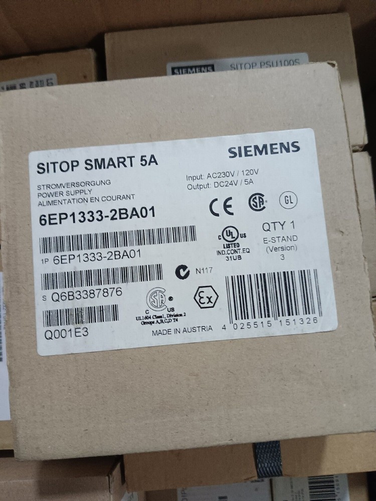 New Siemens 6EP1333-2BA01 SITOP Power Supply Industrial Automation Fast Shipping