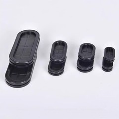 Oval/Round Closed Grommets Rubber Cable Wiring Grommet Protecting Blanking Blind