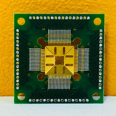 Microchip XLT64PT2 64-Pin, 0.5 mm, TQFP Header, QFP Transition Socket. Tested!
