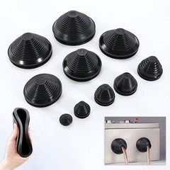 Black Rubber Tapered Wiring Grommets Gaskets Cable Firewall Plug Bung Ø 12-130mm