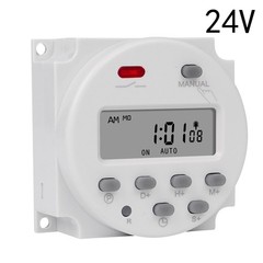 CN101S 1 Second Interval 5V 12V 24V 110V 220V 7 Days Programmable Timer Switch