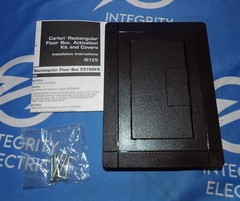 NIB Carlon E9761B Single Gang Brown Cover + 1 Year Warranty