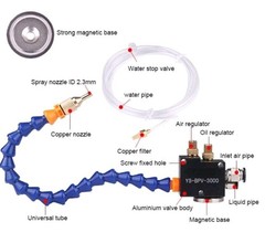 CNC Engraving Machine Fluid CoolingSprayer Mist LubricationSystem Universal Pipe