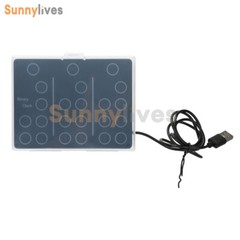 DC5V DIY Clock Kits Electronic Soldering Practice Kit For Learning USB Interface
