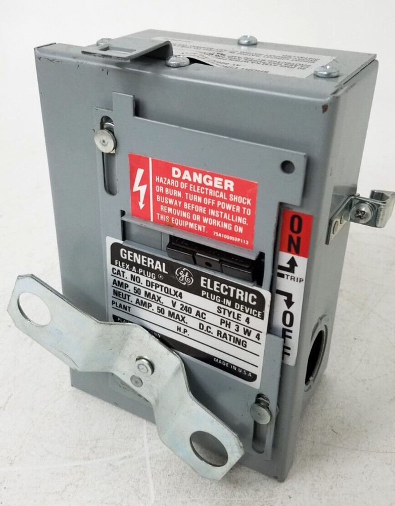 DEPTQLX4 GE Flex A Plug 50 Amp Max. 240v With 30A 2 pole breaker