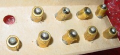 9 Vintage GE NE-51 Glow Lamps General Electric Radio Panel Neon Pilot Bulbs Lot