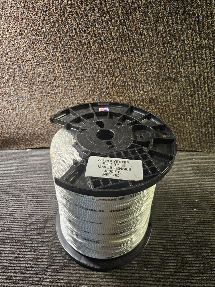 WP Pull Tape 1/2″ x 3000FT Polyester Mule Tape 1250LB Tensile Strength