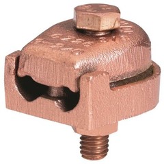 Burndy GZ26-12, 3 to 2/0 AWG Str, 1/2 Stud, Mechanical Grounding Connector, 1 pc