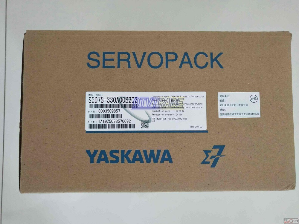 ONE NEW YASKAWA SERVER DRIVE SGD7S-330A00B202