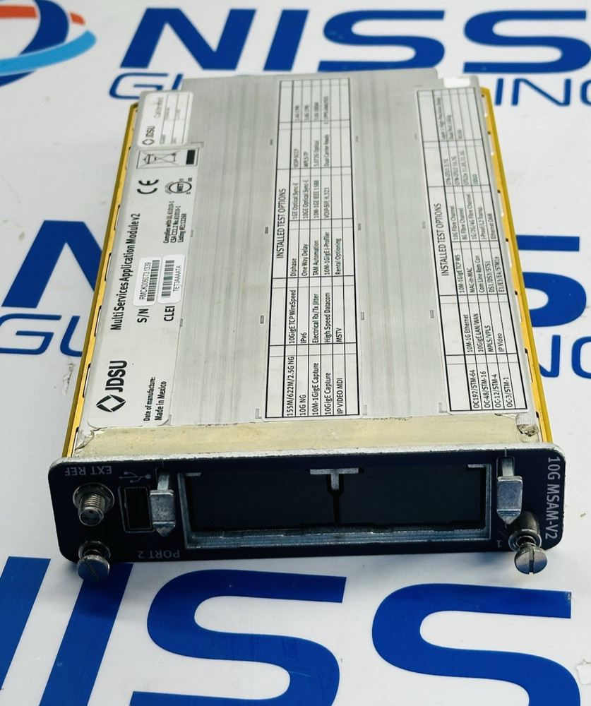 JDSU 10G MSAM-V2 Multi Services Application Module v2 for T-BERD/MTS