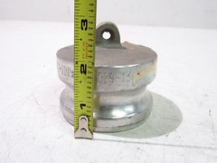 ETC 2-1/2 DP MS27029-13 ALUMINUM DUST PLUG (LOT OF 3) ***NNB***