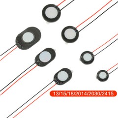 Small Round/Oval Loud Speaker 1W 8Ω 13mm/18mm/20mm 20×14/20×30/24x15mm Diameter