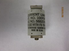 Westinghouse 5682D57G05 Current Limiting Fuse Assembly 100FBP06
