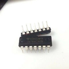 10pc New SN74HC90N 74HC90 Inline DIP-14 2 Input Terminal 4 XOR Gate Chip