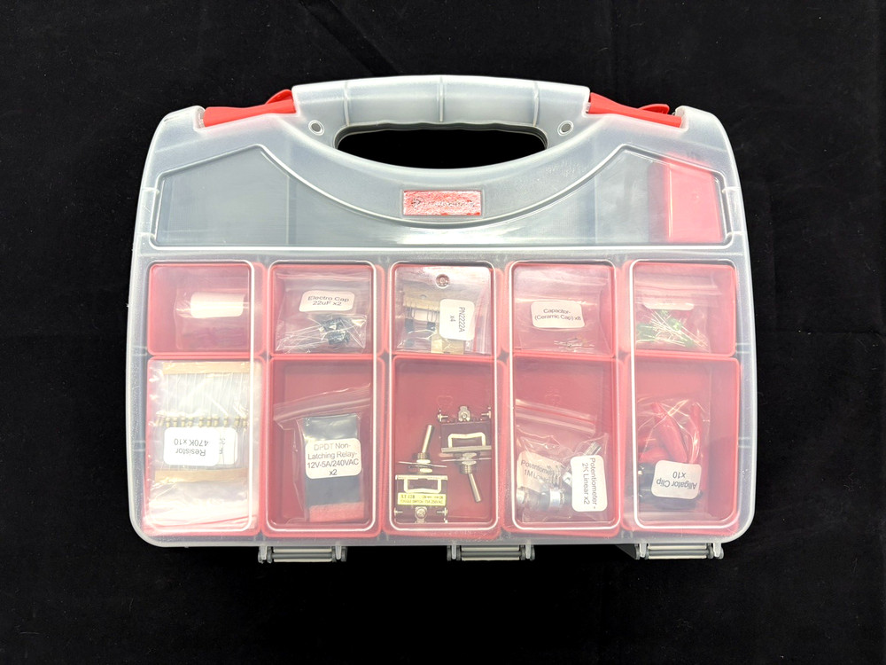RadioShack Make: Electronics Component Pack 1 – Kit 2760349 Mixed Lot / Open Box