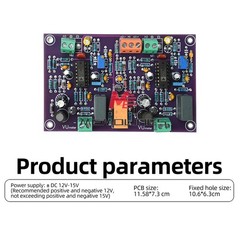DC12-15V Positive&Negative Power Supply Professional VU Meter Head Driver Board