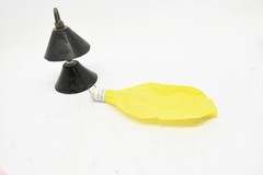 Cal Am 4″ Cal Missile Duct Projectile & 1.5-2.5″ Inflatable Line Carrier NOS