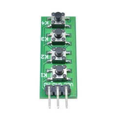 4 Button Key KC11B04 Keypad Module Switch Keyboard For Arduino Uno Mega2560 DIY