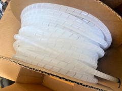 SPIRAL WRAP T50F-C NATURAL .50″ (1/2) OD 100′ FT PANDUIT POLYETHYLENE