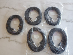 Microphone Cables STELLAR LABS model 24-16215 1/4 TRS male connector XLR Female