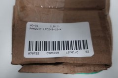 Box Of 10 Panduit LCC2/0-12-X Long Barrel Two Hole Copper Lug