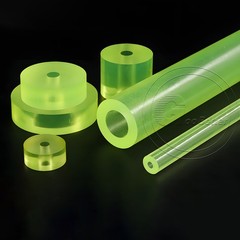 PU Polyurethane Hollow Round Rod Hollow Bar Ø 16mm-150mm Elastic Buffer 80A-85A